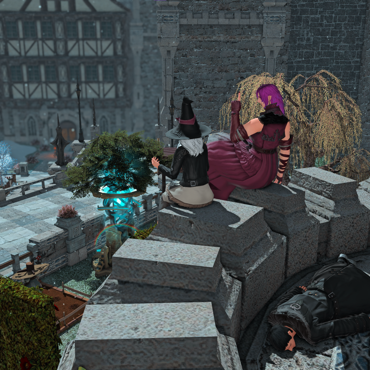 Thread 'Experience Point user found unconscious on balcony'